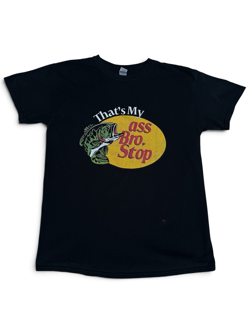 Funny Bass Pro Shops spoof t shirt